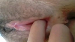 Closeup Video Licking her Wet Teen Pussy