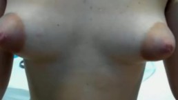 Torpedo nipples and tits on girl