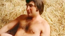 Puffy nipples fucking in the hay pigkeepers daugther
